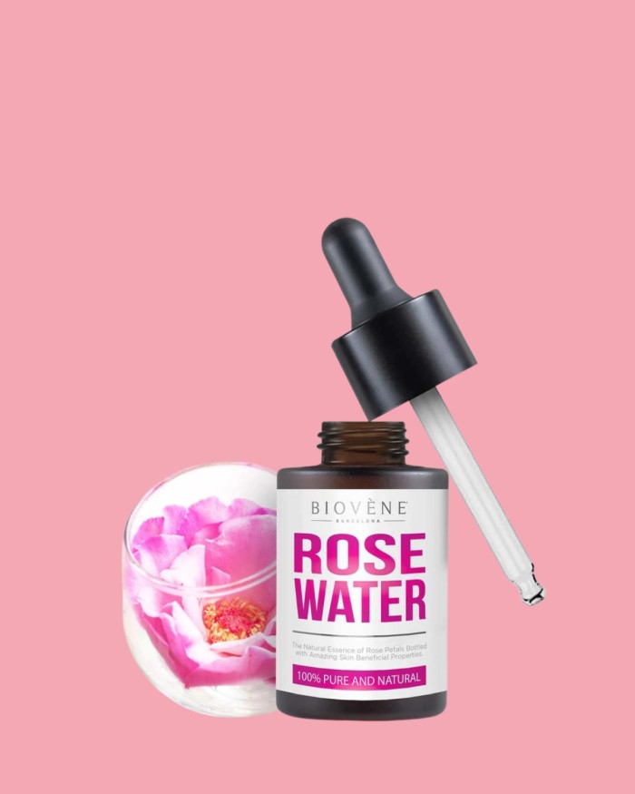 ROSE WATER PURE AND NATURAL multi-purpose home remedy 30 ml