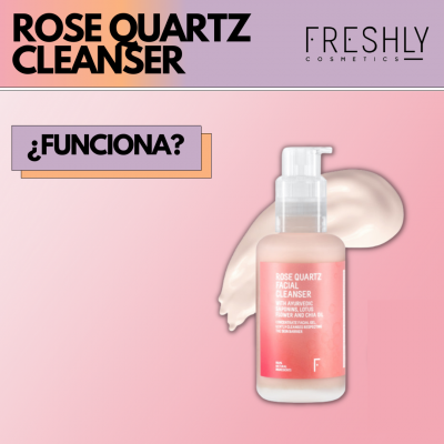 Rose Quartz Facial Cleanser | Opinión sobre este limpiador natural