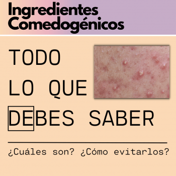 Ingredientes comedogénicos