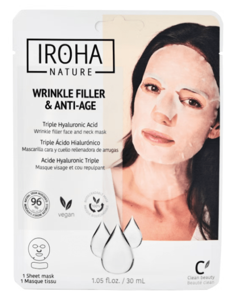 Iroha Nature Mascarilla Wrinkle Filler & Anti-Age 20ml