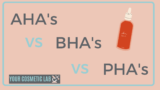 Diferencias entre los alfa hidroxiácidos (AHA), los beta hidroxiácidos (BHA) y los polihidroxiácidos (PHA)